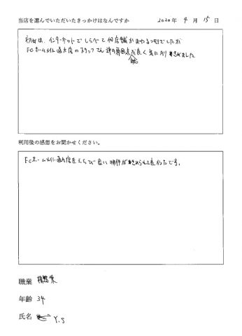よい物件が決めれた。