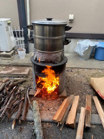 餅つき＆忘年会